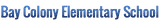 Bay Colony Elementary School logo