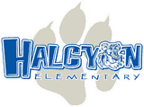 Halcyon Elementary School logo