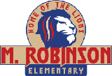 M. Robinson Elementary logo