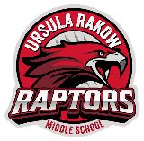 Rakow Middle School logo