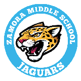 Robert C. Zamora Middle School logo